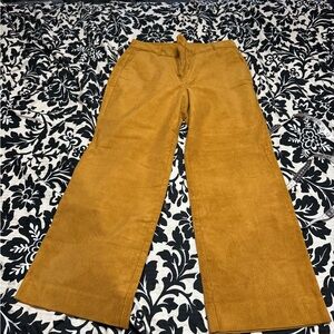 J. Crew Golden Corduroy Trousers